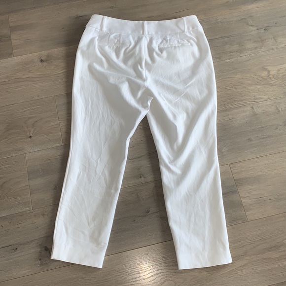 LOFT Julie White Pants Size 10 - Picture 8 of 9